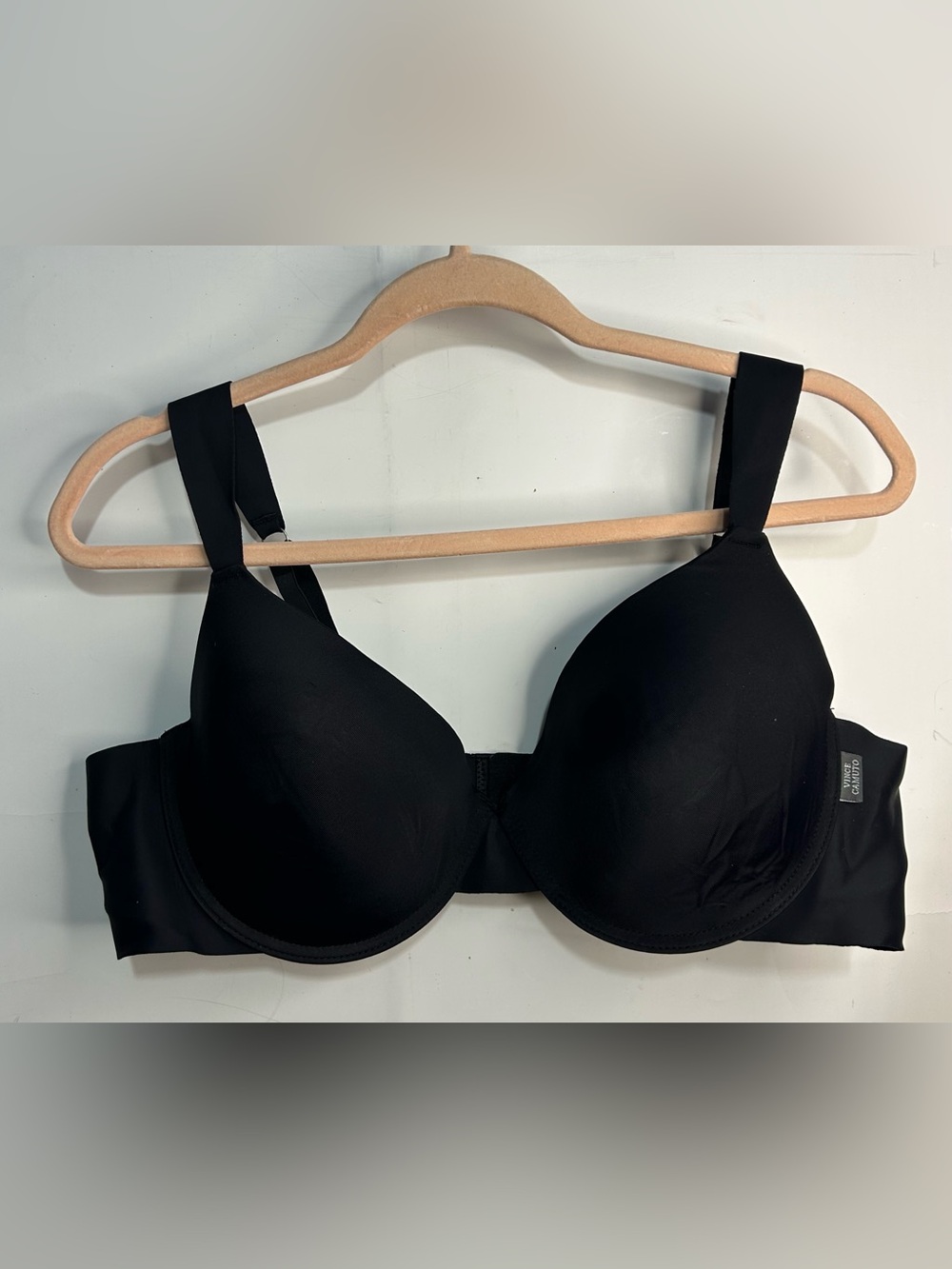 Vince Camuto Black Wired Bra 42C